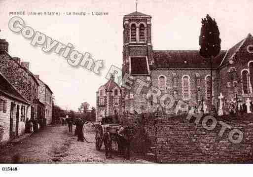 Ville de PRINCE, carte postale ancienne