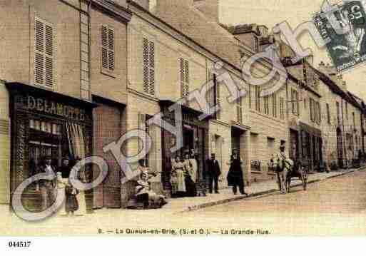 Ville de QUEUEENBRIE(LA), carte postale ancienne