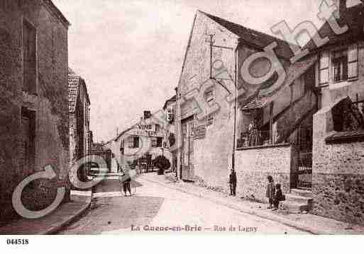 Ville de QUEUEENBRIE(LA), carte postale ancienne