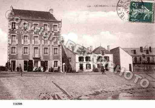 Ville de QUIBERON, carte postale ancienne