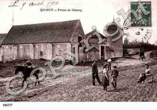 Ville de QUINCYVOISINS, carte postale ancienne