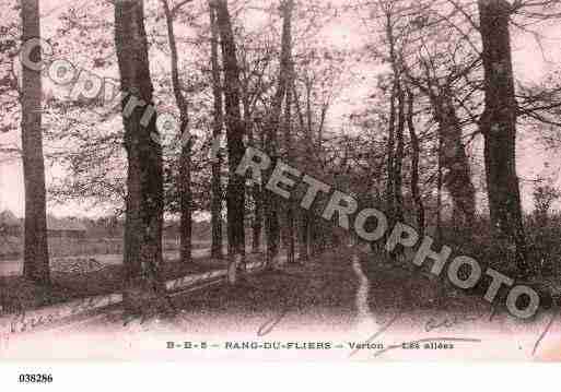 Ville de RANGDUFLIERS, carte postale ancienne