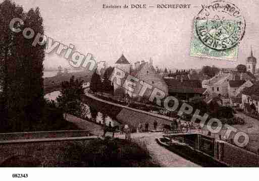 Ville de ROCHEFORTSURNENON, carte postale ancienne