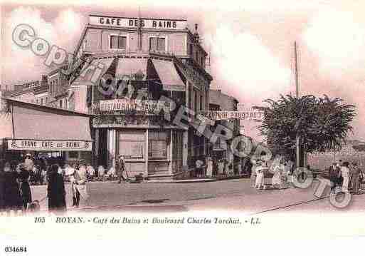 Ville de ROYAN, carte postale ancienne