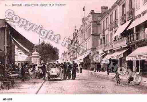 Ville de ROYAN, carte postale ancienne