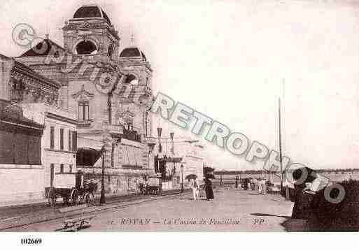 Ville de ROYAN, carte postale ancienne