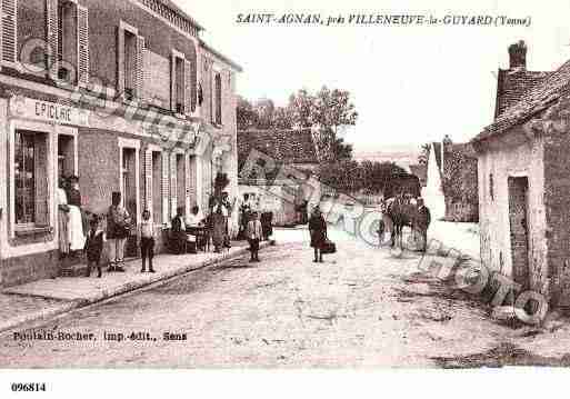 Ville de SAINTAGNAN, carte postale ancienne