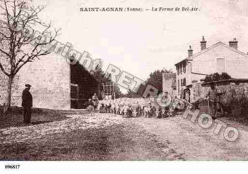 Ville de SAINTAGNAN, carte postale ancienne