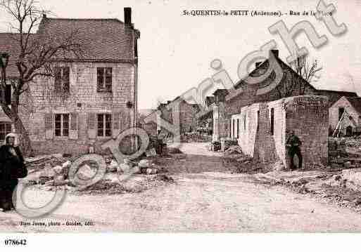 Ville de SAINTQUENTINLEPETIT, carte postale ancienne Ville de SAINTQUENTINLEPETIT, carte postale ancienne