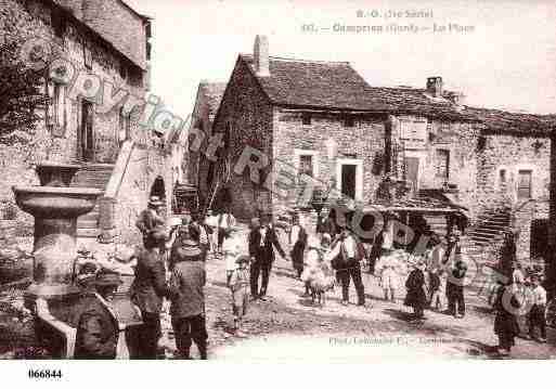 Ville de SAINTSAUVEUR, carte postale ancienne