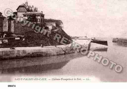 Ville de SAINTVALERYENCAUX, carte postale ancienne