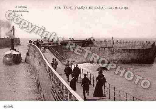 Ville de SAINTVALERYENCAUX, carte postale ancienne