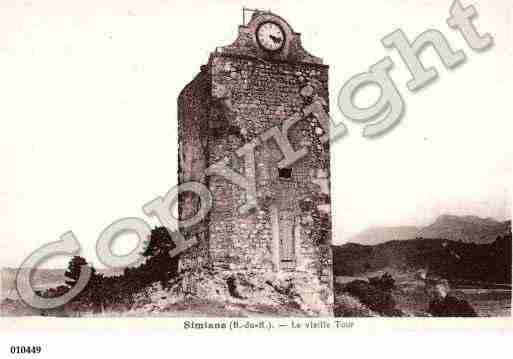 Ville de SIMIANECOLLONGUE, carte postale ancienne Ville de SIMIANECOLLONGUE, carte postale ancienne