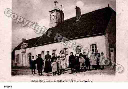 Ville de SOIRANSFOUFFRANS, carte postale ancienne Ville de SOIRANSFOUFFRANS, carte postale ancienne