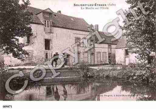 Ville de SOLIGNYLESETANGS, carte postale ancienne