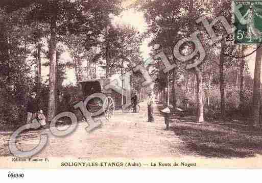 Ville de SOLIGNYLESETANGS, carte postale ancienne