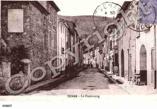 Ville de TUCHAN, carte postale ancienne