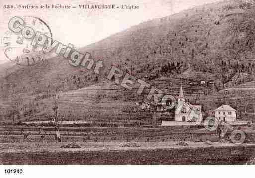 Ville de VILLARDLEGER, carte postale ancienne