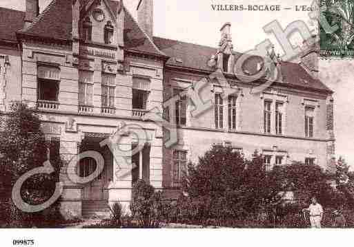 Ville de VILLERSBOCAGE, carte postale ancienne
