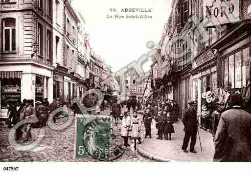 Ville de ABBEVILLE, carte postale ancienne