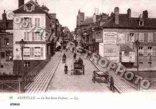 Ville de ABBEVILLE, carte postale ancienne