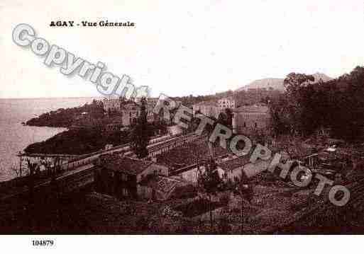 Ville de AGAY, carte postale ancienne