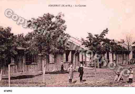 Ville de AINGERAY, carte postale ancienne