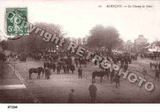 Ville de ALENCON, carte postale ancienne