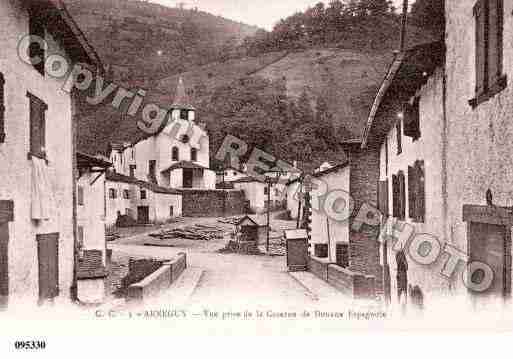 Ville de ARNEGUY, carte postale ancienne