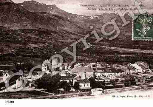 Ville de BATIENEUVE(LA), carte postale ancienne