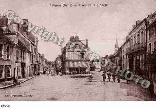 Ville de BELLEME, carte postale ancienne