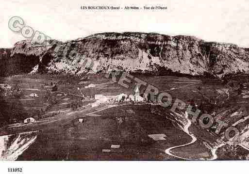 Ville de BOUCHOUX(LES), carte postale ancienne