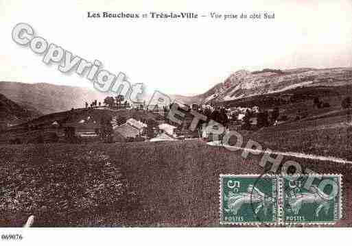 Ville de BOUCHOUX(LES), carte postale ancienne Ville de BOUCHOUX(LES), carte postale ancienne