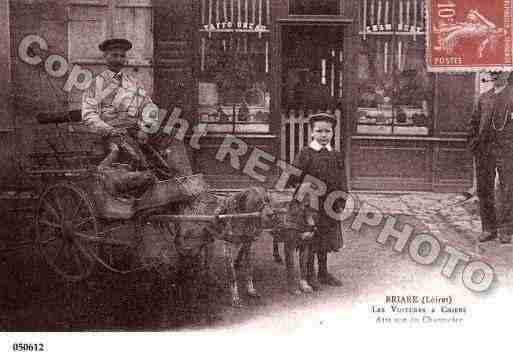 Ville de BRIARE, carte postale ancienne