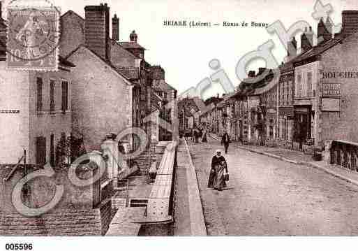 Ville de BRIARE, carte postale ancienne