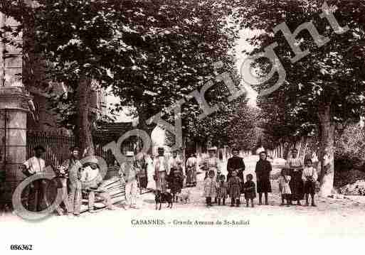 Ville de CABANNES, carte postale ancienne Ville de CABANNES, carte postale ancienne