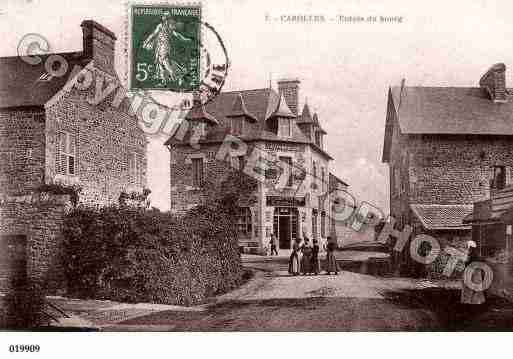 Ville de CAROLLES, carte postale ancienne