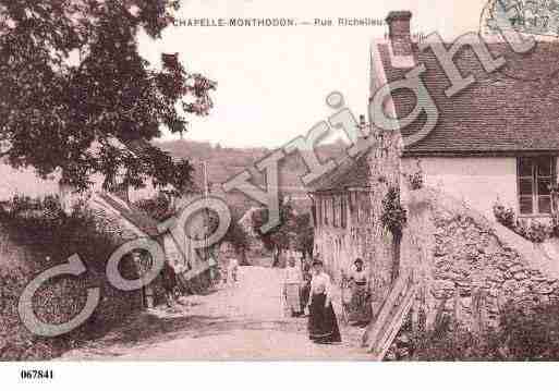 Ville de CHAPELLEMONTHODON(LA), carte postale ancienne