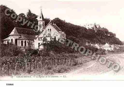 Ville de CHAUMONTSURLOIRE, carte postale ancienne