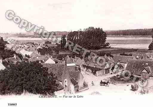 Ville de CHAUMONTSURLOIRE, carte postale ancienne