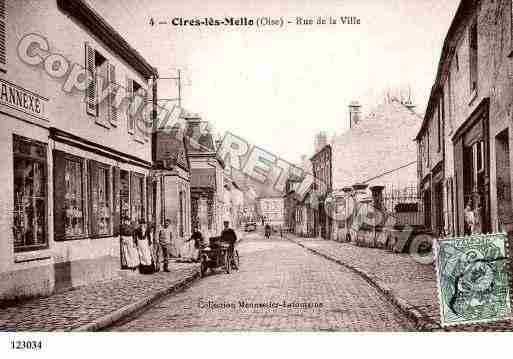 Ville de CIRESLESMELLO, carte postale ancienne