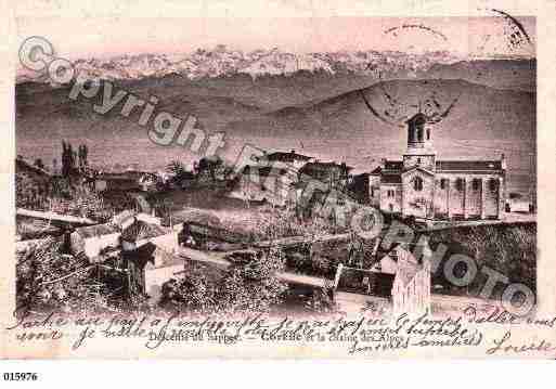 Ville de CORENC, carte postale ancienne