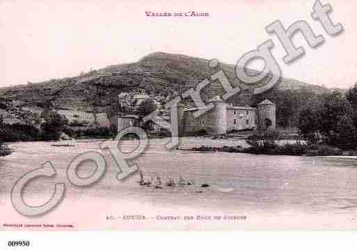 Ville de COUIZA, carte postale ancienne