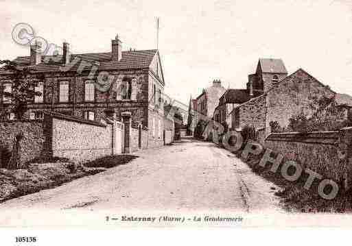 Ville de ESTERNAY, carte postale ancienne