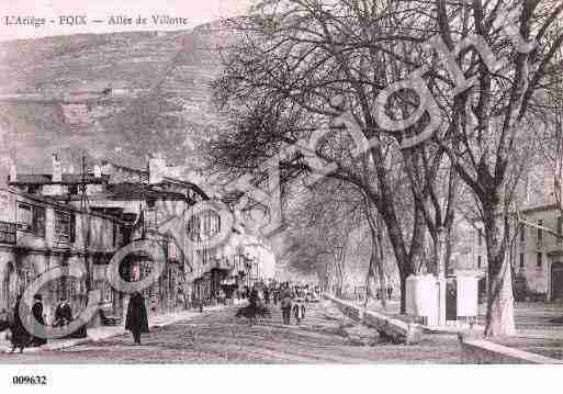 Ville de FOIX, carte postale ancienne