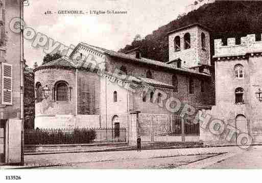 Ville de GRENOBLE, carte postale ancienne