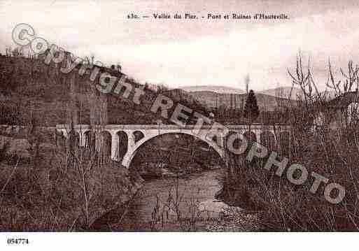 Ville de HAUTEVILLESURFIER, carte postale ancienne