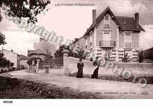 Ville de JUMEAUX, carte postale ancienne