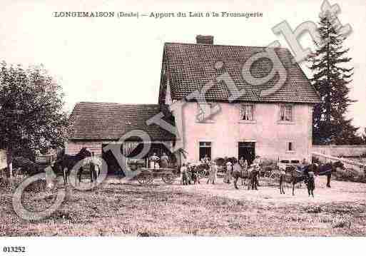 Ville de LONGEMAISON, carte postale ancienne