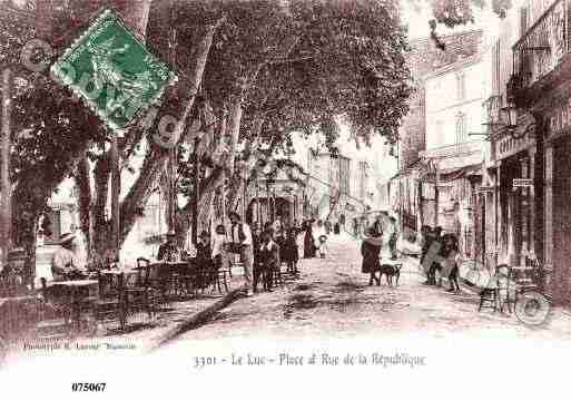 Ville de LUC(LE), carte postale ancienne Ville de LUC(LE), carte postale ancienne
